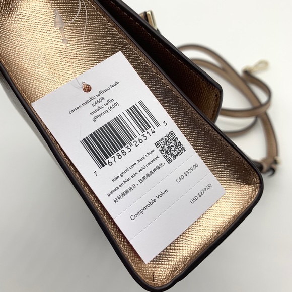 Kate Spade Golden Crossbody Bag - Picture 10 of 12